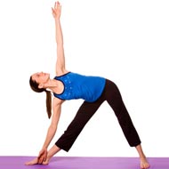 Extended Triangle Pose