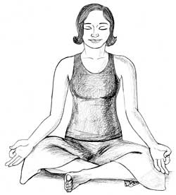 Easy Pose, Sukhasana, Easy Pose Yoga
