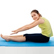 Yoga Relaxes Child, Teen Stress